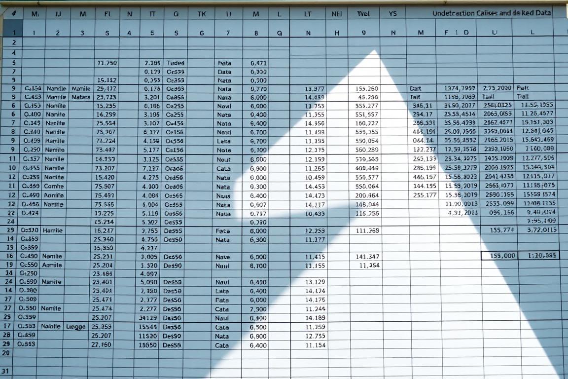 Detailed spreadsheet interface with interconnected cells and tables, showcasing the process of updating linked data. Clean, minimal workspace with a sharp focus on the core Excel functionality. Bright, natural lighting illuminates the scene, creating a sense of clarity and precision. The camera angle is slightly elevated, providing a comprehensive overview of the dynamic data relationships. Muted color palette emphasizes the technical aspects, while subtle shadows and reflections add depth and realism to the composition. The overall mood is one of efficiency, organization, and the seamless integration of data across multiple sources.
