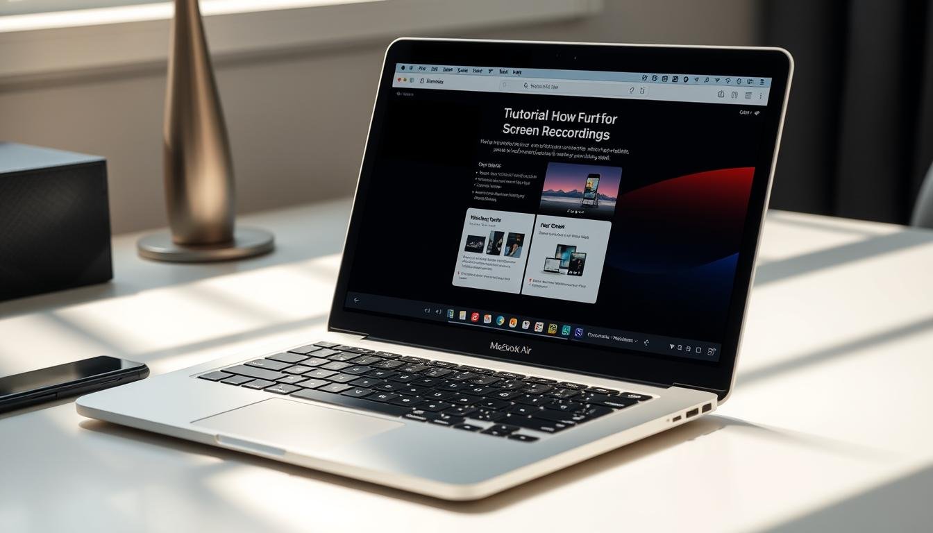 MacBook Air Bildschirmaufnahme Tutorial