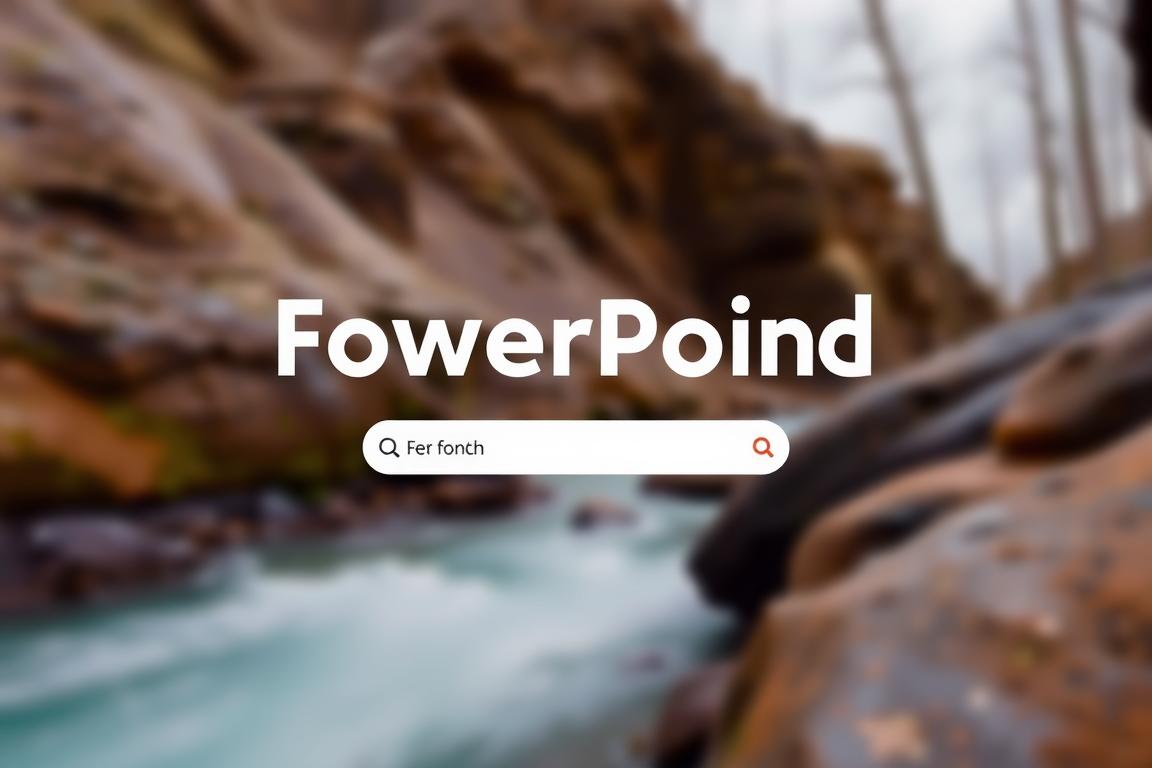 Suche nach kostenlosen Schriftarten für PowerPoint