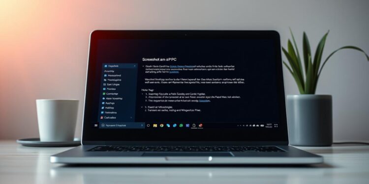 Windows Screenshot Anleitung