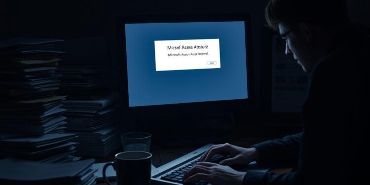 access-absturz-ursachen-loesung