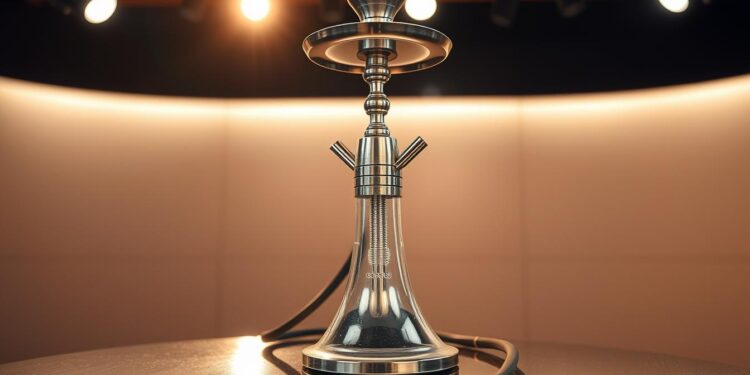 hochwertige edelstahl wasserpfeife